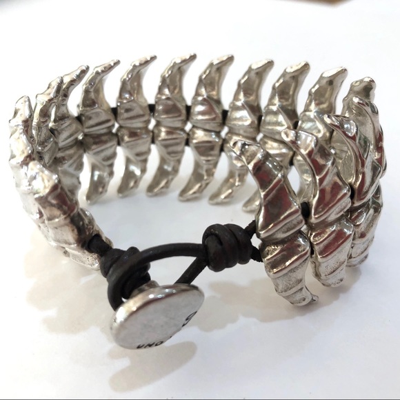 UNOde50 Dancer Cloud Silver Flexible Bracelet - Picture 2 of 8